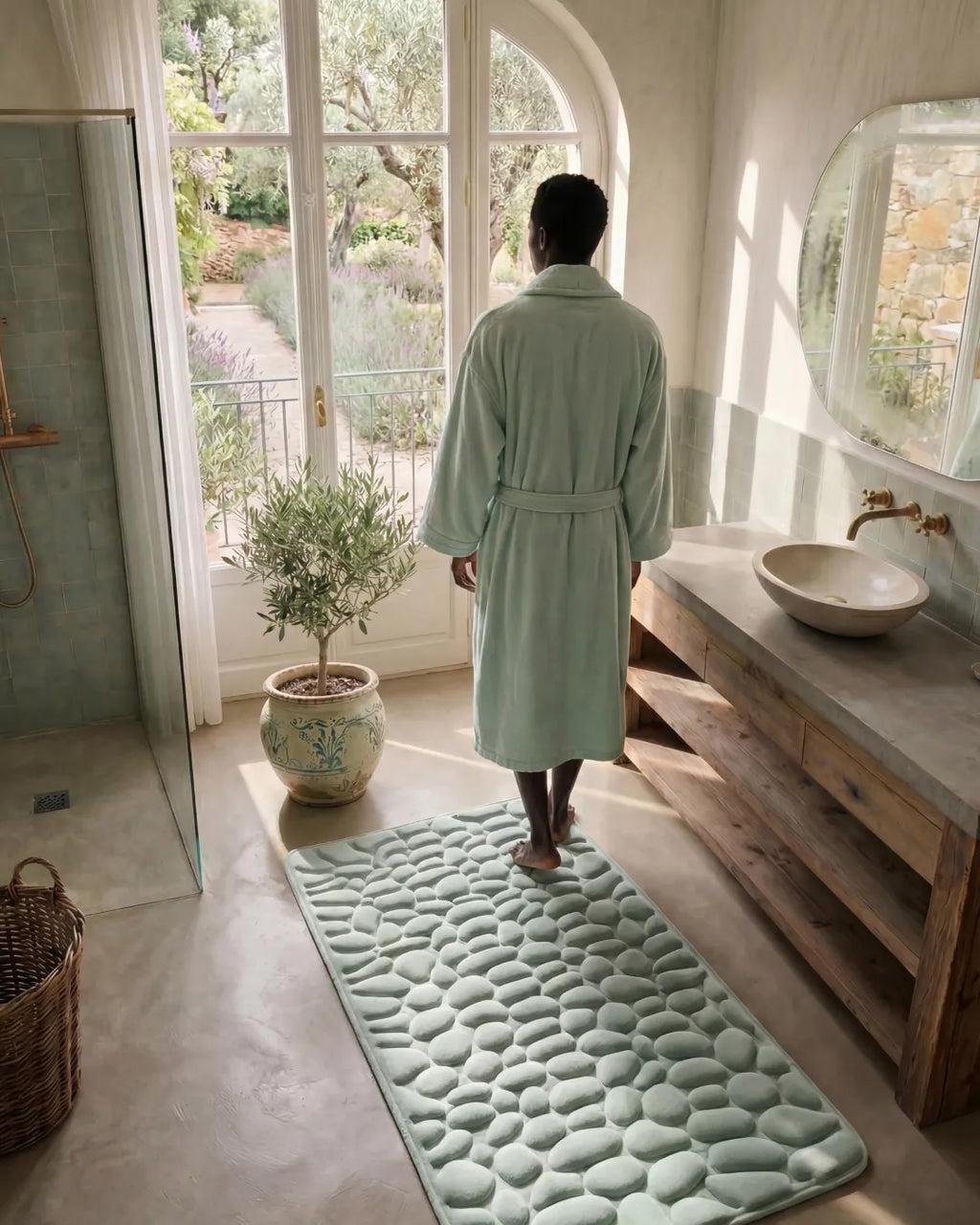 Le Tapis de Bain Galet