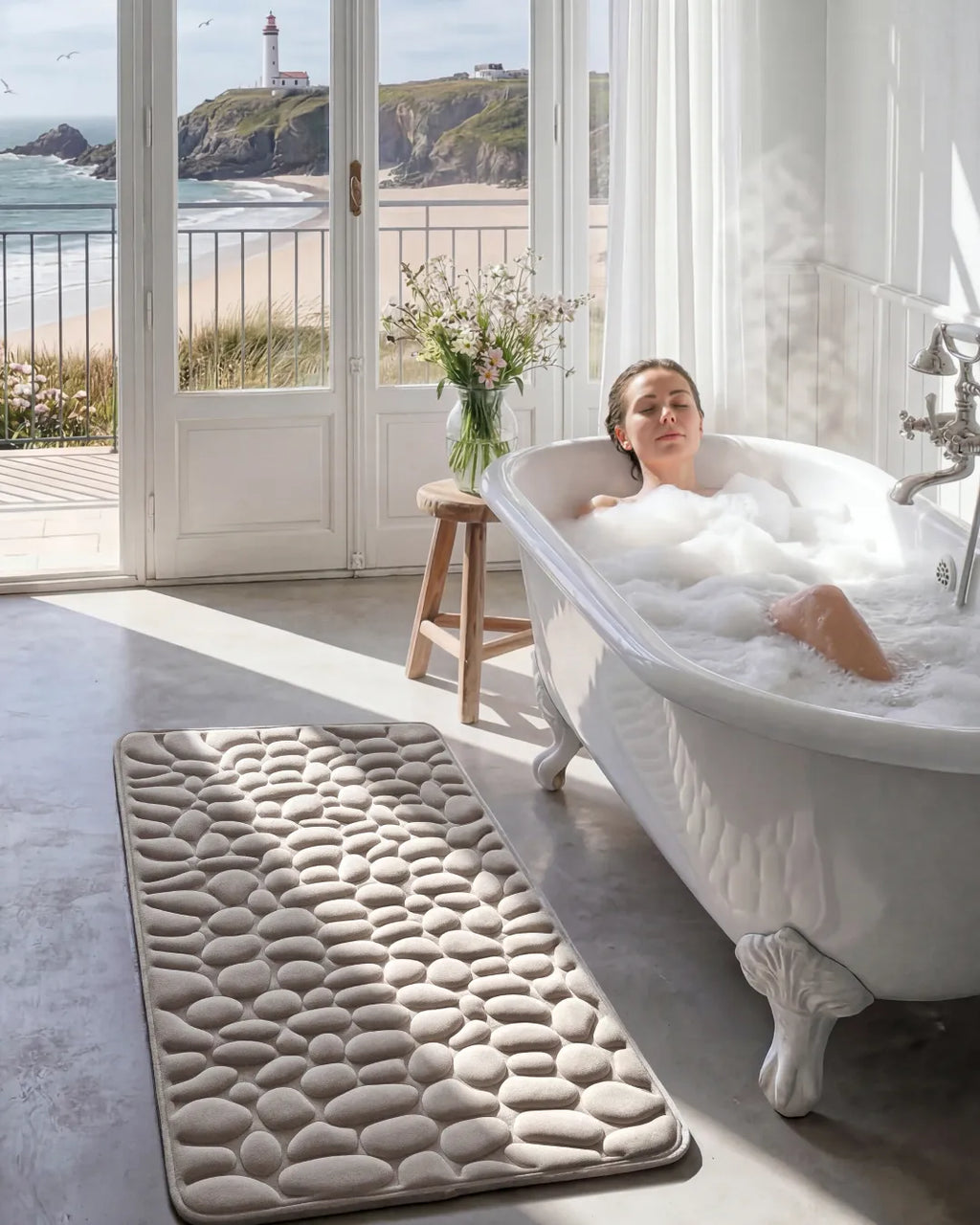 Le Tapis de Bain Galet